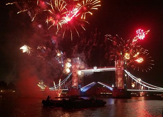 Tower Bridge Fireworks