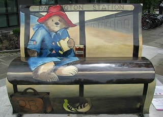 Paddington Bear Bench