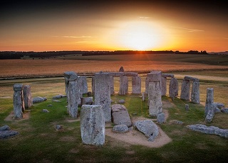 Sunrise at Stonehenge